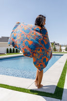 Luxury Beach Towel in Bird Of Paradise - Charming Charlie