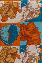 Luxury Beach Towel in Block Floral - Charming Charlie
