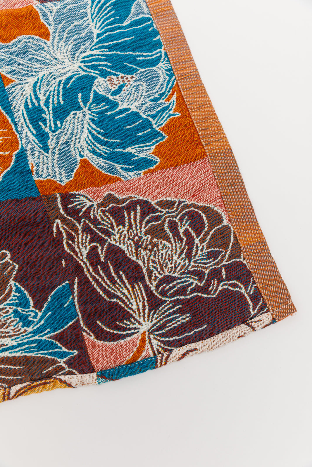 Luxury Beach Towel in Block Floral - Charming Charlie