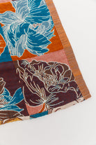 Luxury Beach Towel in Block Floral - Charming Charlie
