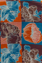Luxury Beach Towel in Block Floral - Charming Charlie