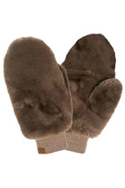 Chocolate CC Faux Fur Mittens With Shepherd Lining,&nbsp;are a smart, eye-catching, and attractive addition to your outfit. These trendy gloves keep you absolutely warm and toasty in the winter and cold weather outside. Accessorize the fun way with these gloves.&nbsp;It's the autumnal touch you need to finish your outfit in style. A pair of these gloves will be a nice gift for your family, friends, anyone you love, and even yourself.