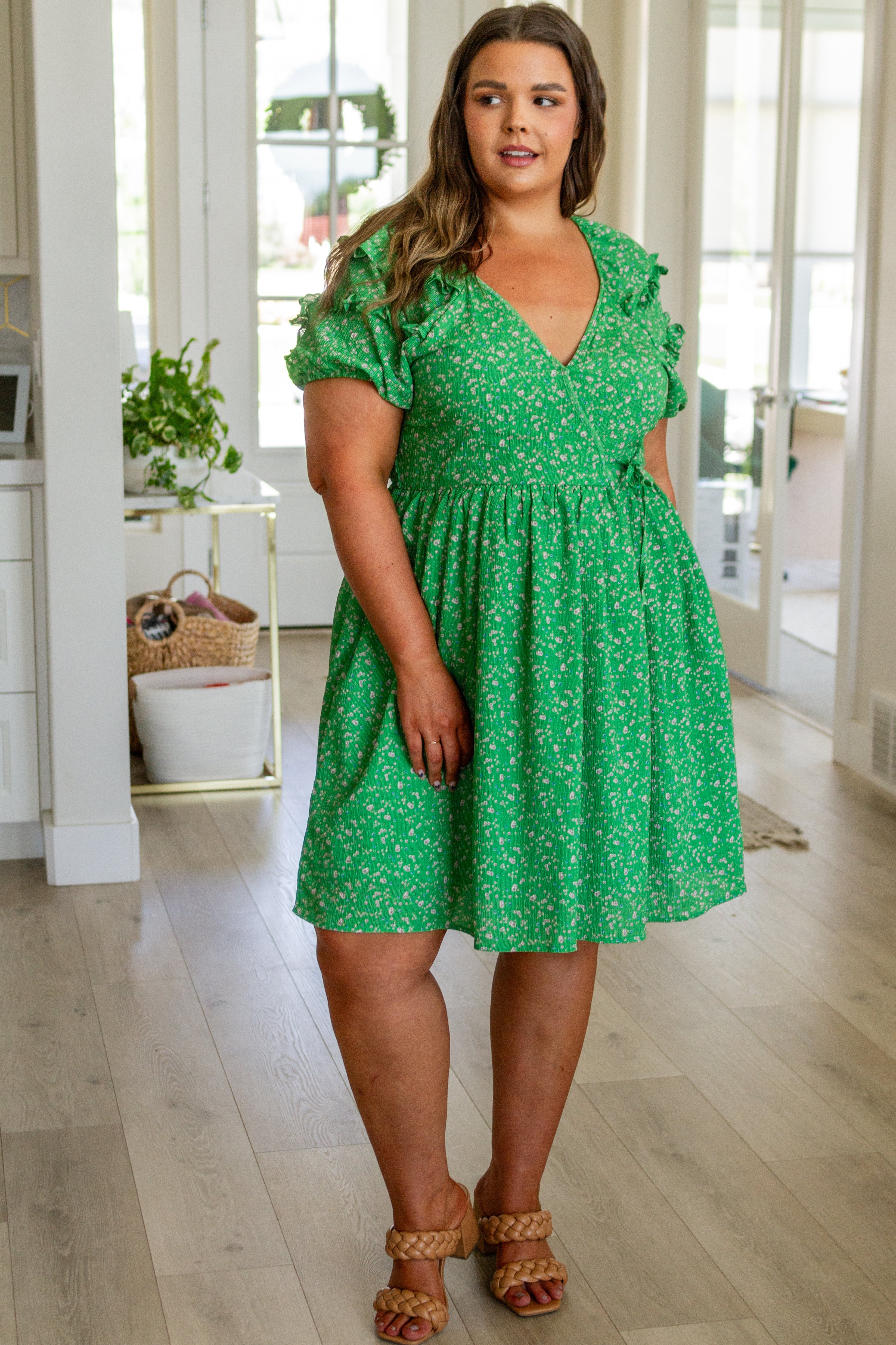 Garden Goddess V-Neck Dress - Charming Charlie