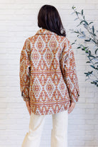 Gather Round Aztec Shacket - Charming Charlie