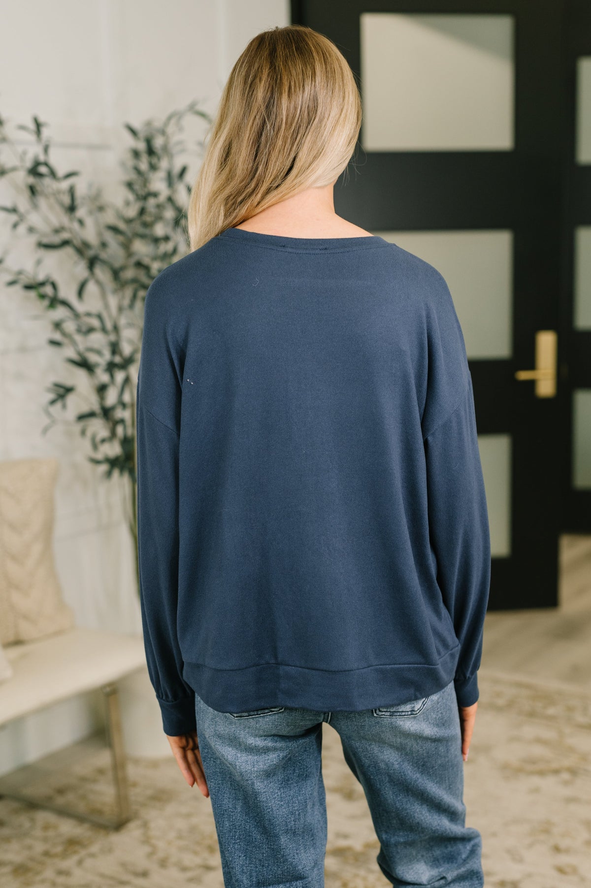 Genuine Interest Long Sleeve Top - Charming Charlie