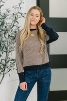 Give Me a Call Color Block Pullover - Charming Charlie