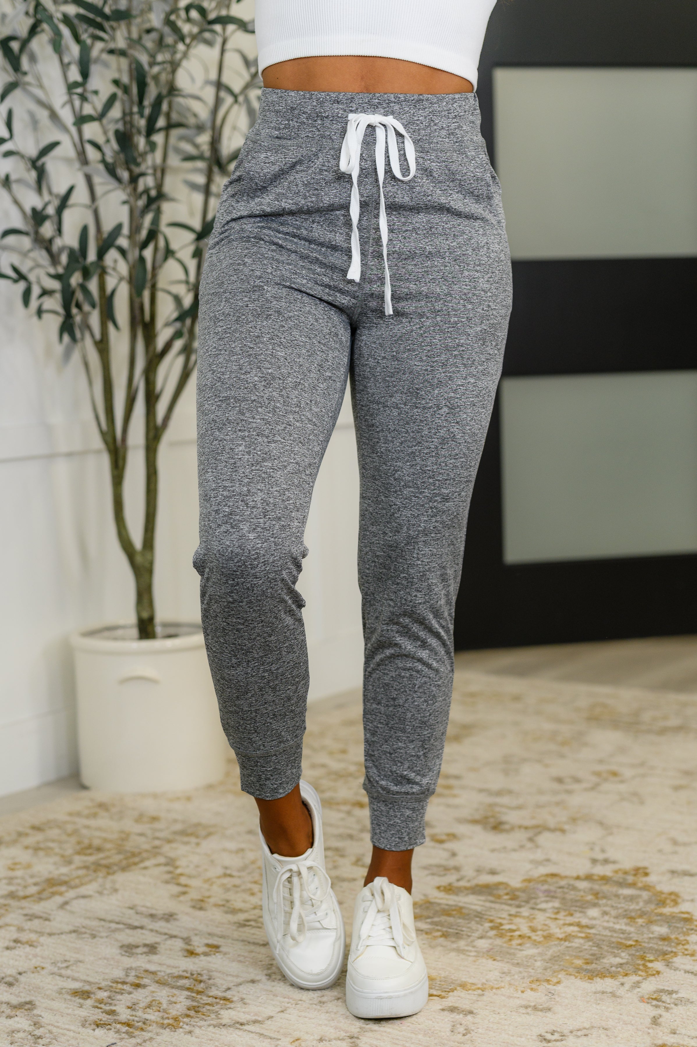 Giving the Run Around Joggers in Gray - Charming Charlie