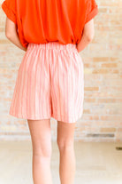Go With It High Rise Striped Shorts - Charming Charlie