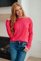 Going Out Plisse Top - Charming Charlie