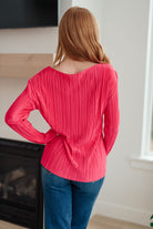 Going Out Plisse Top - Charming Charlie