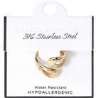 Gold SECRET BOX Hypoallergenic Stainless Steel Teardrop Ring is the perfect accessory for sensitive skin. Made from high-quality stainless steel, it is hypoallergenic and gentle on the skin. The elegant teardrop design adds a touch of sophistication to any outfit, making it a versatile and practical choice.