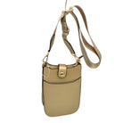 Vegan Leather Crossbody Bag with Adjustable Guitar Straps - Charming Charlie