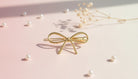 Gold Bow Hair Clip - Charming Charlie