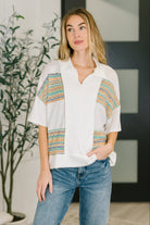 Good For Me Collared Knit Top - Charming Charlie
