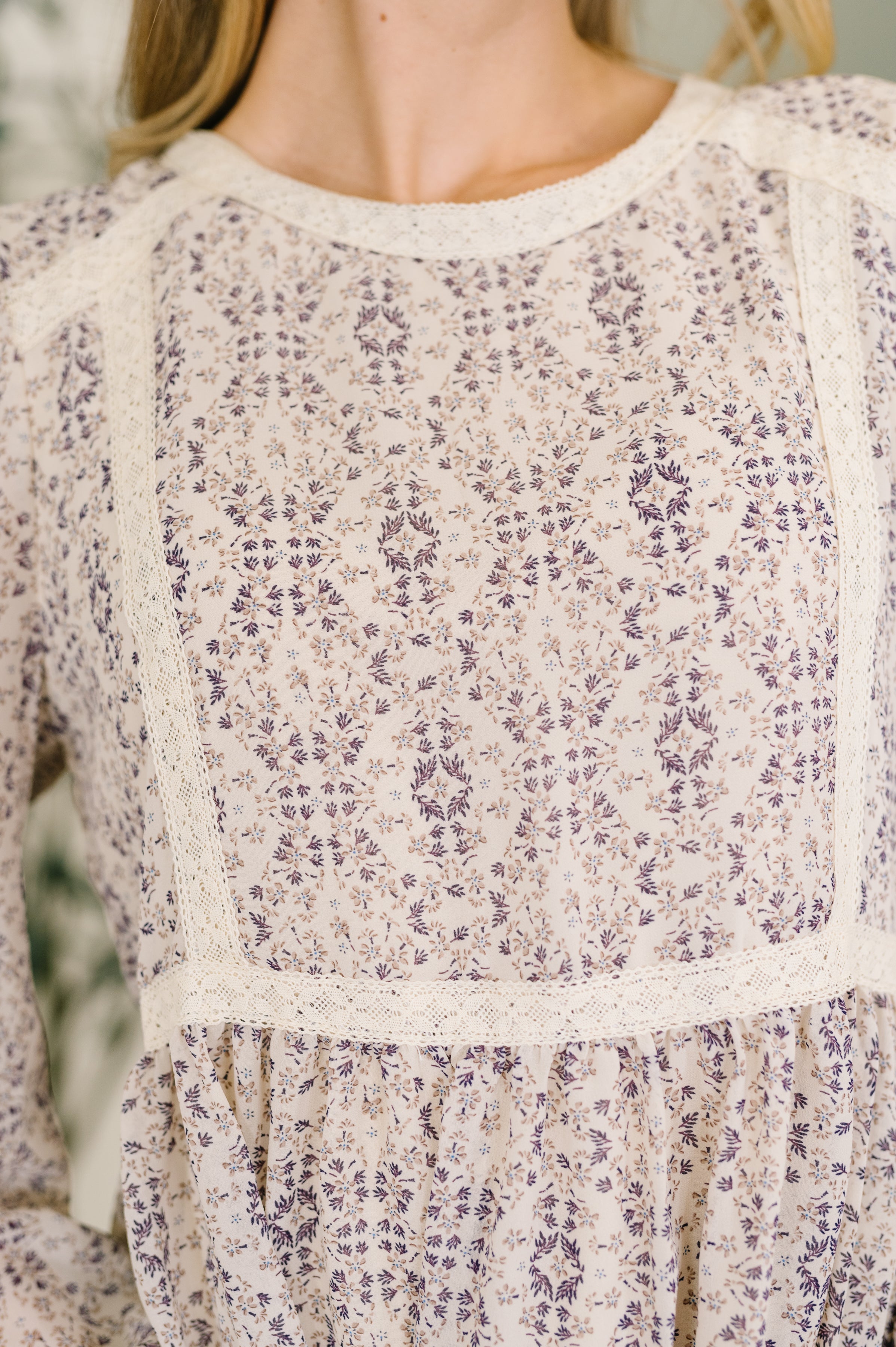 Gorgeous Girl Floral Peplum Blouse - Charming Charlie