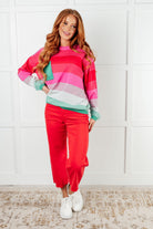 Gradual Feelings Striped Sweater - Charming Charlie