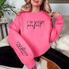 I'm Not Perfect Graphic Sweatshirt in Three Colors - Charming Charlie