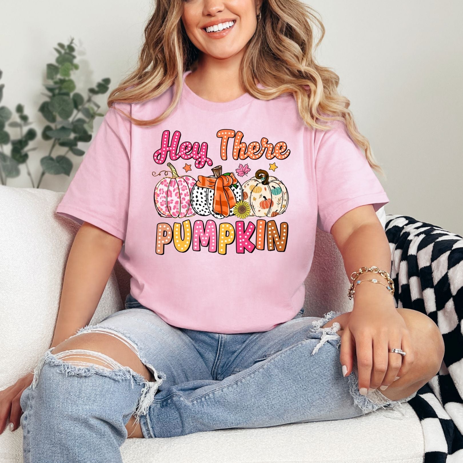 Hey There Pumpkin Graphic Tee - Charming Charlie