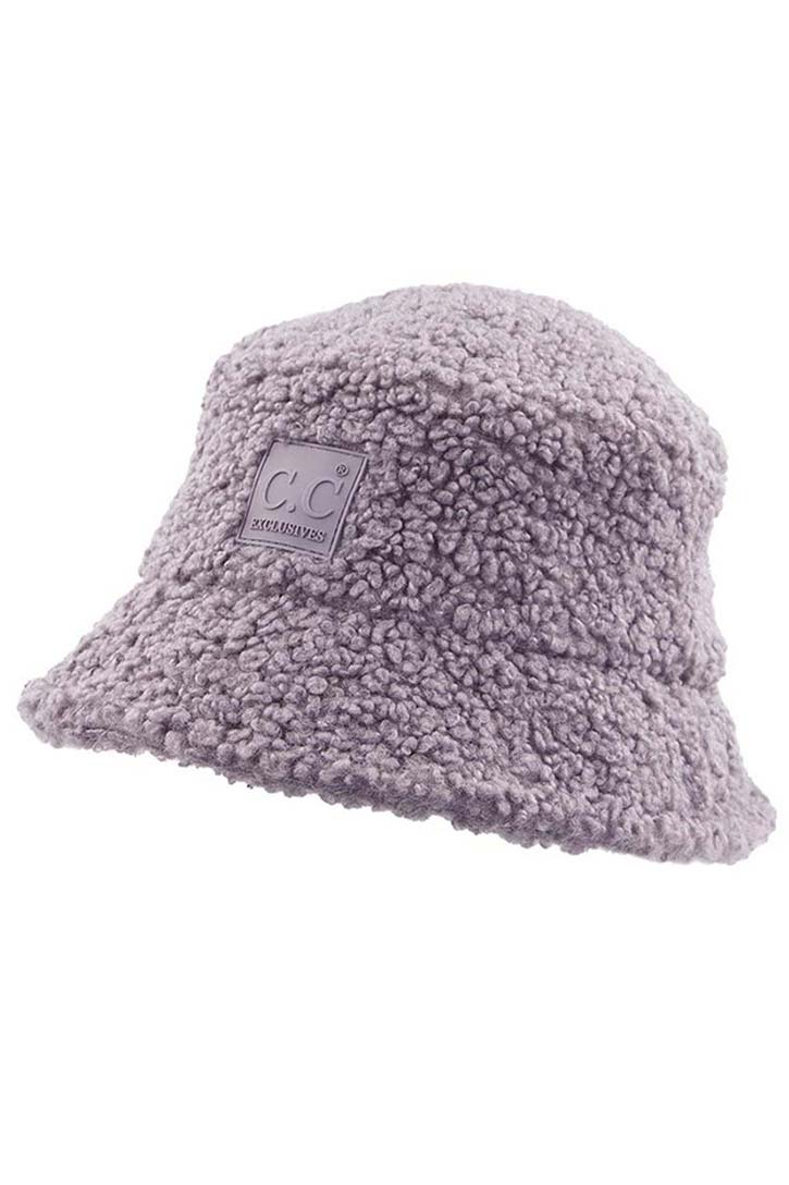 Gray C C Sherpa Bucket Hat with Rubber Patch, whether you‚Äôre basking under the summer sun at the beach, lounging by the pool, or kicking back with friends at the lake, a great hat can keep you cool and comfortable even when the sun is high in the sky. Large, comfortable, and perfect for keeping the sun off of your face, neck, and shoulders, ideal for travelers who are on vacation or just spending some time in the great outdoors. Stay stylish & comfortable