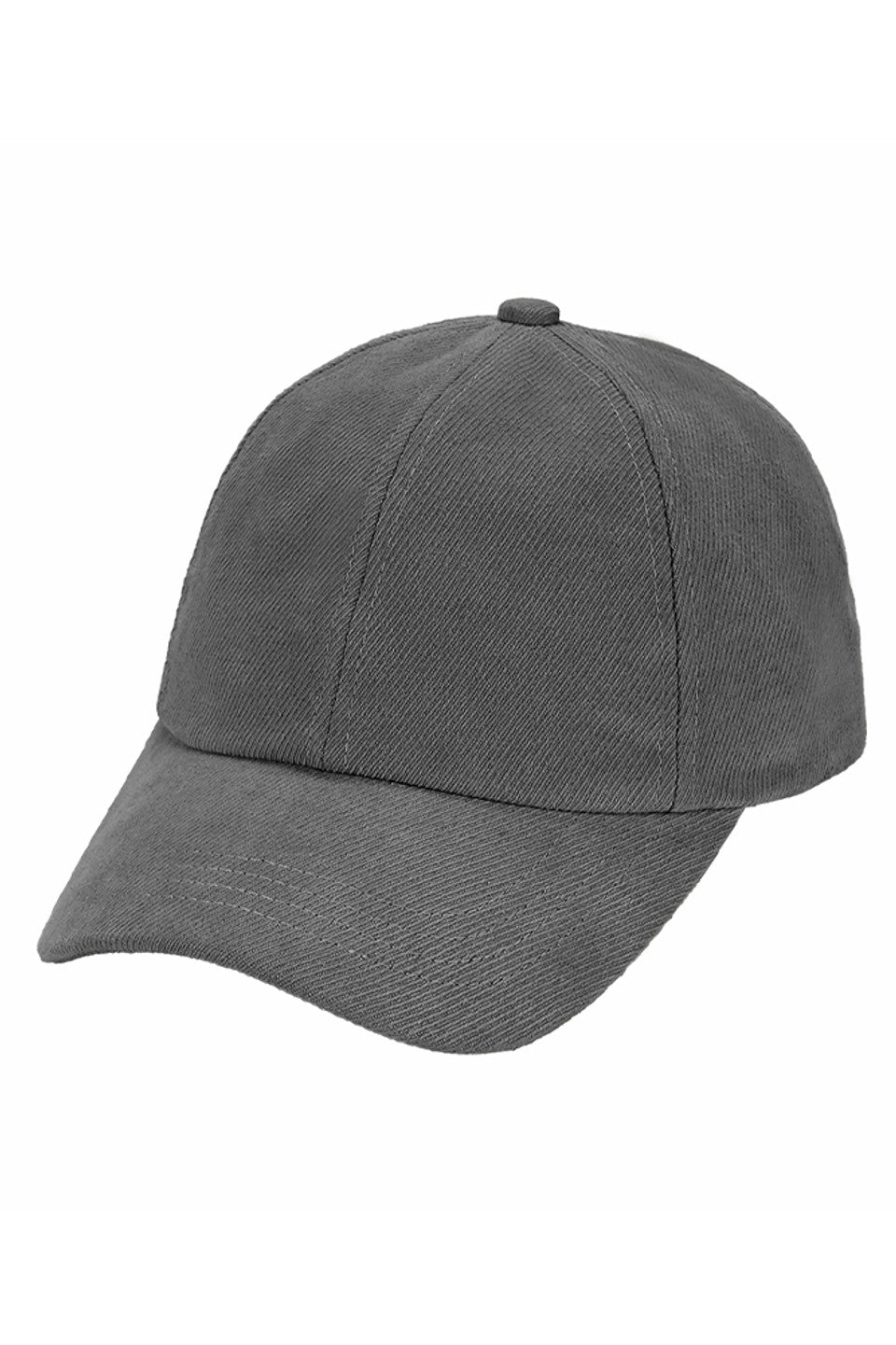 Gray-C.C Brushed Twill Baseball Cap is a must-have accessory for any outdoor activity. Made with a durable brushed twill material, it offers superior comfort and lasting wear. Keep the sun out of your eyes and elevate your style with this classic cap