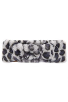 Gray C.C Leopard Pattern Faux Fur Headwrap, before running out the door into the cool air, you’ll want to reach for this toasty beanie to keep you incredibly warm. Accessorize the fun way with this faux fur Headwrap, it's the autumnal touch you need to finish your outfit in style. Awesome winter gift accessory! Perfect Gift Birthday, Christmas, Stocking Stuffer, Secret Santa, Holiday, Anniversary, Valentine's Day, Loved One.