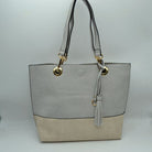 Grey Kelli 2n1 Vegan Tote Handbag Pouch Faux Leather Tote Bag Inside Crossbody Pouch, Best Seller Tote, Handbag has plenty of room to fit all your items, available in a few colors. Handbag also comes with a removable insert bag that doubles as lining to the bag, or can be removed and worn as a crossbody bag.&nbsp;This 2 in 1 tote bag is just what the boss lady needs.