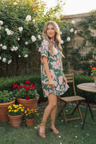 Summer Vacation Floral Shirt Dress - Charming Charlie