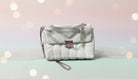 White Quilted Shoulder Bag with Chain Strap - Charming Charlie