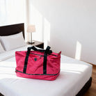 Hot Pink Nylon Travel Duffel Bag - Charming Charlie