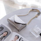 Vircille Metallic Envelope Bag - Charming Charlie