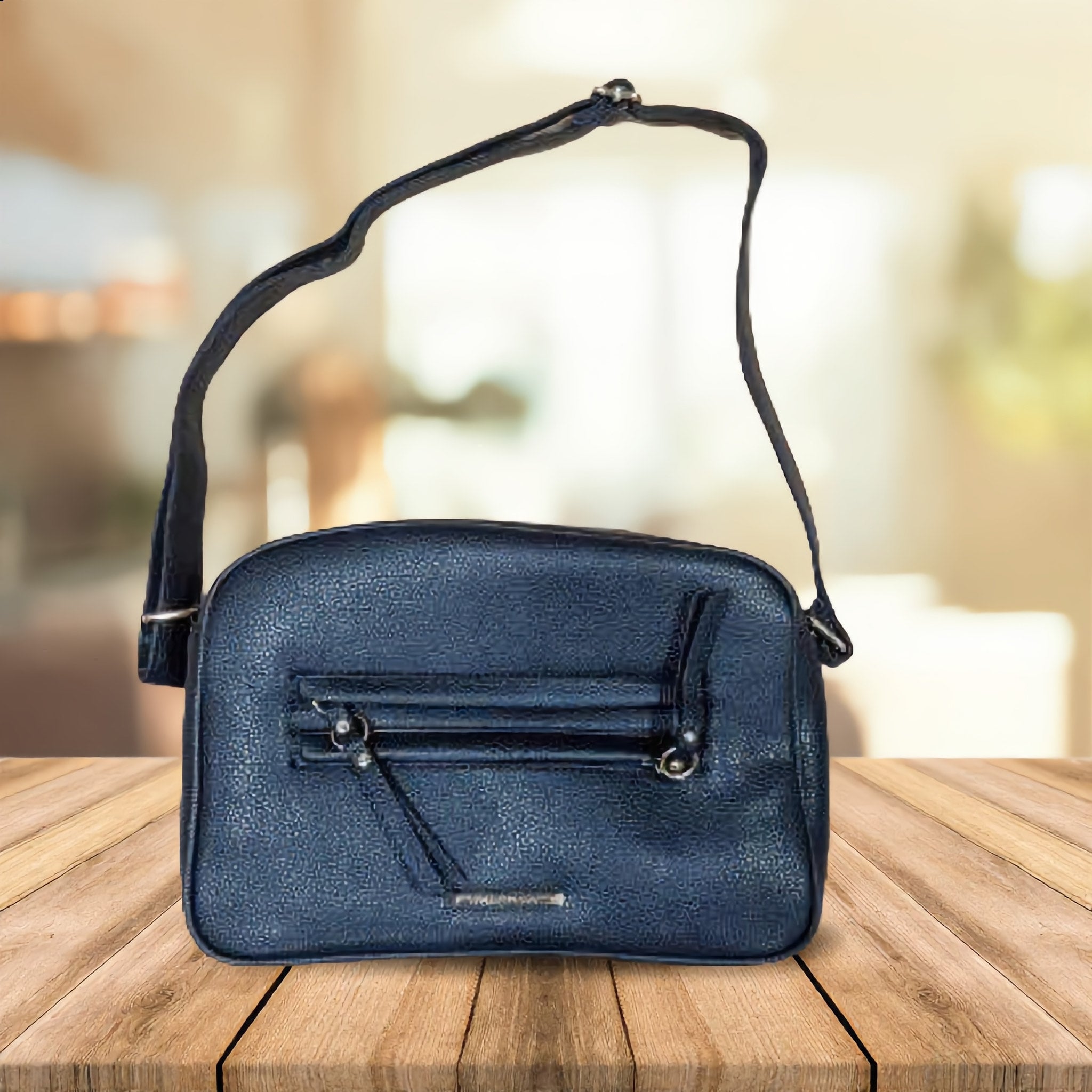 Black Pebbled Mini Cross-Body Bag - Charming Charlie