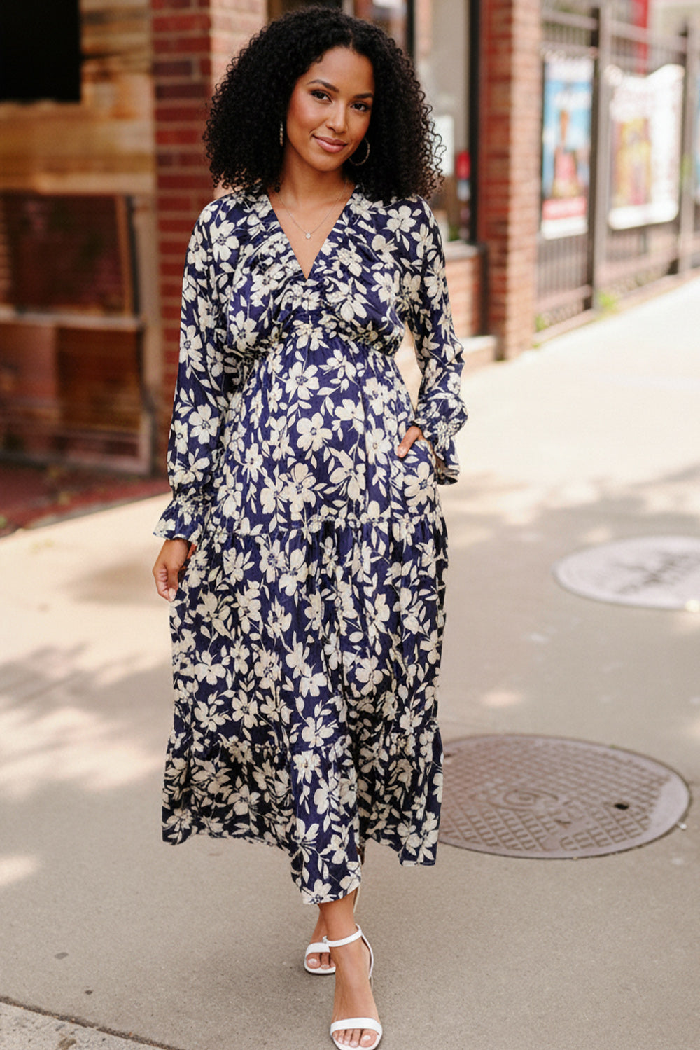 Blue Orchid Romance Maxi - Charming Charlie