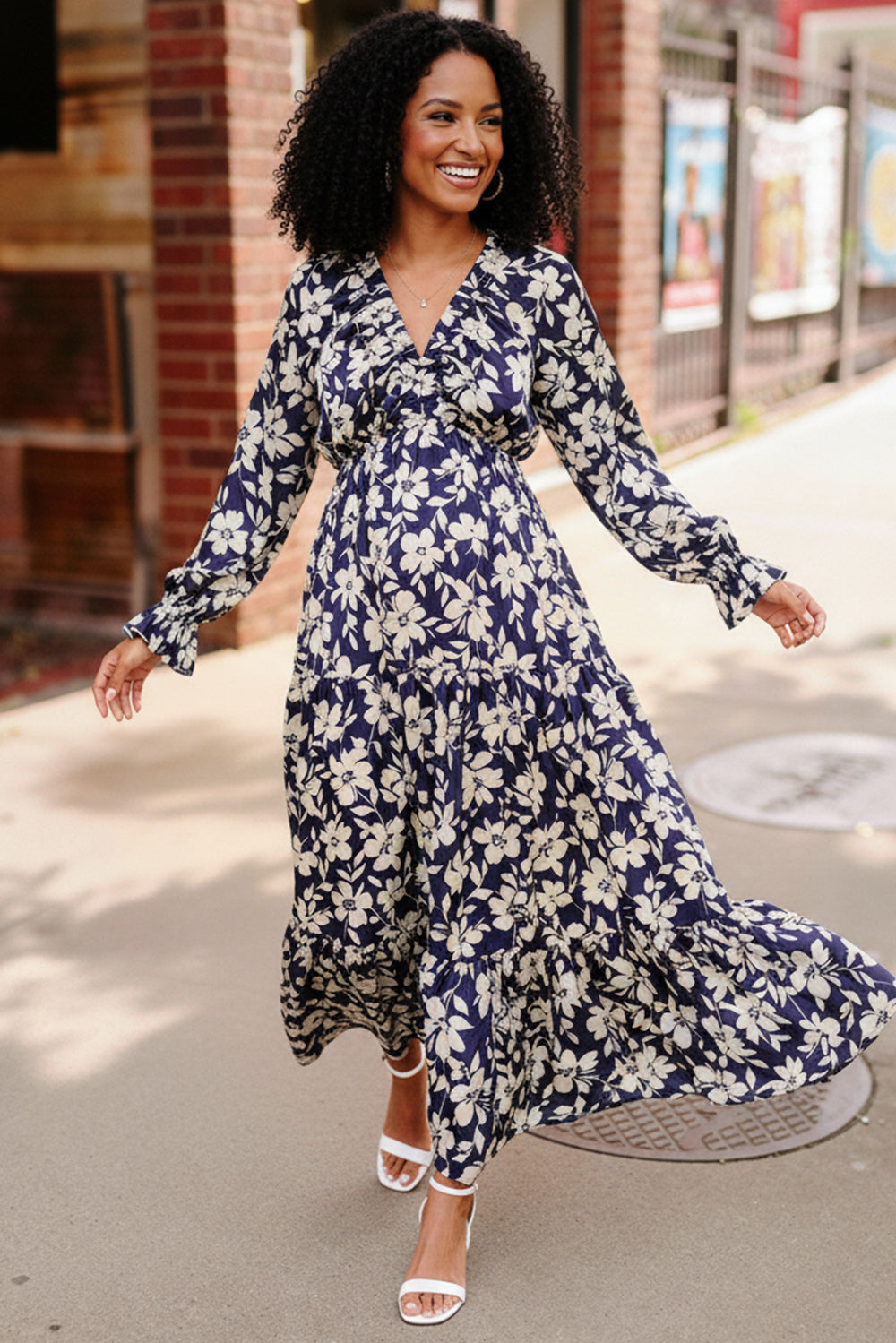 Blue Orchid Romance Maxi - Charming Charlie