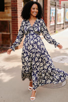 Blue Orchid Romance Maxi - Charming Charlie