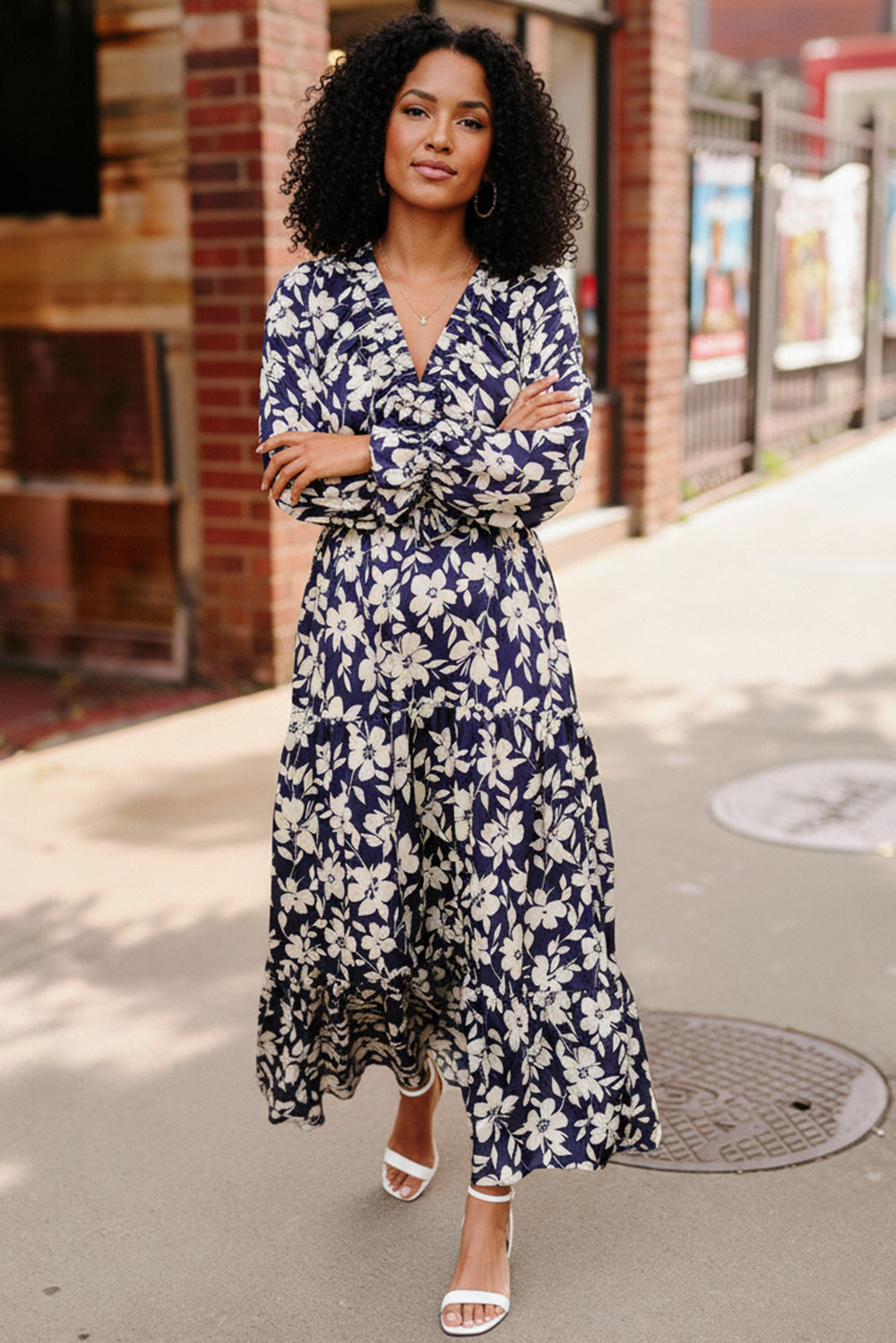 Blue Orchid Romance Maxi - Charming Charlie