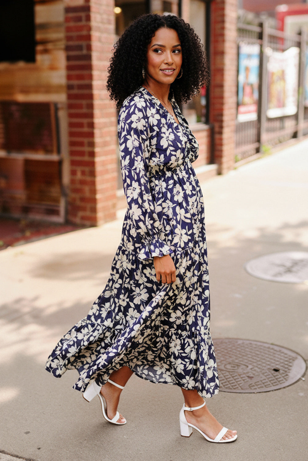 Blue Orchid Romance Maxi - Charming Charlie