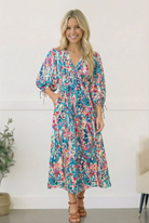 Pop of Paradise Turquoise Dress - Charming Charlie