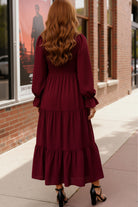 Burgundy Magic Maxi Dress - Charming Charlie