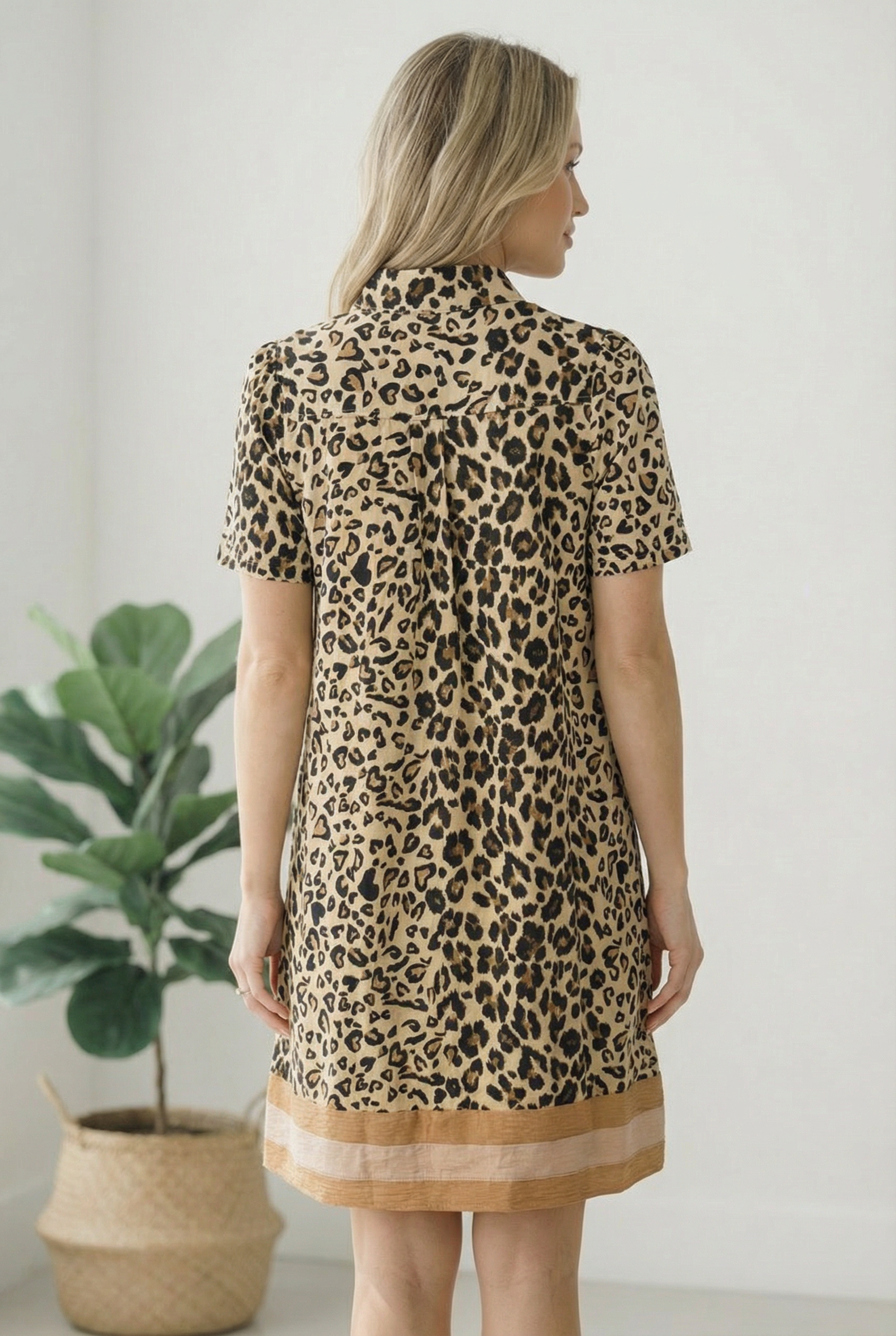 Sweeter Than Honey Banded Leopard Dress - Charming Charlie