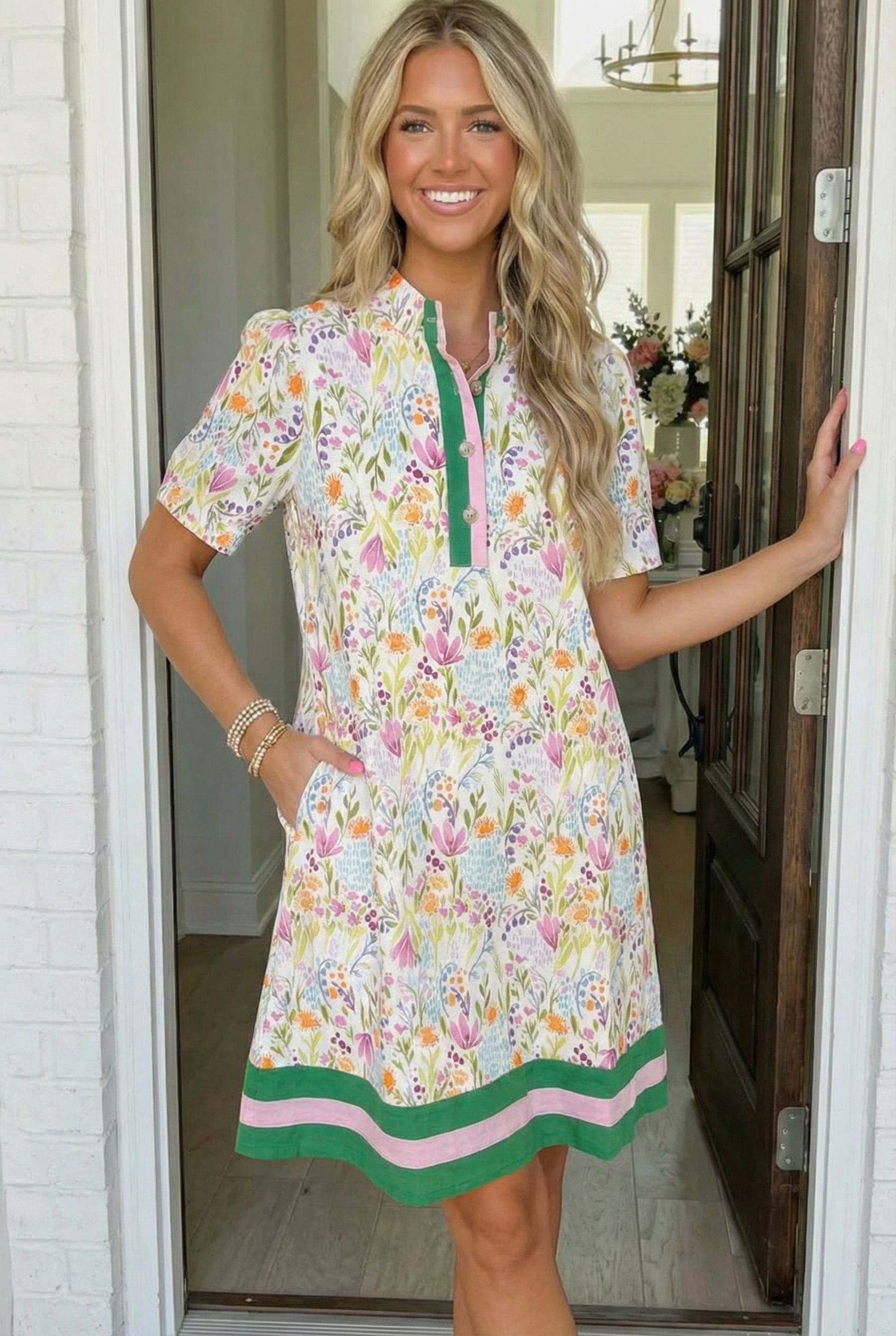 Spring Ready Floral Shift Dress - Charming Charlie
