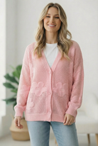 The Pink Daydream Netted Cardigan - Charming Charlie