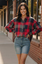 Lumberjack Love Flannel Button Down - Charming Charlie