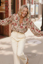 Petals & Poetry Blouse - Charming Charlie