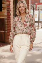 Petals & Poetry Blouse - Charming Charlie