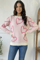 Love Notes Jacquard Sweater - Charming Charlie