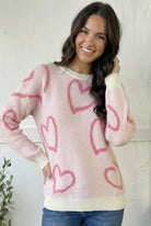 Love Notes Jacquard Sweater - Charming Charlie