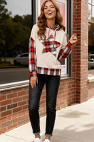 Fireside Freedom Flannel Hoodie - Charming Charlie