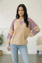 Country Cozy Oatmeal Long Sleeve Thermal - Charming Charlie