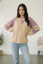 Country Cozy Oatmeal Long Sleeve Thermal - Charming Charlie