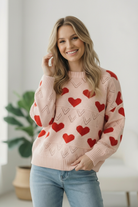 A Love Note Heart Sweater - Charming Charlie